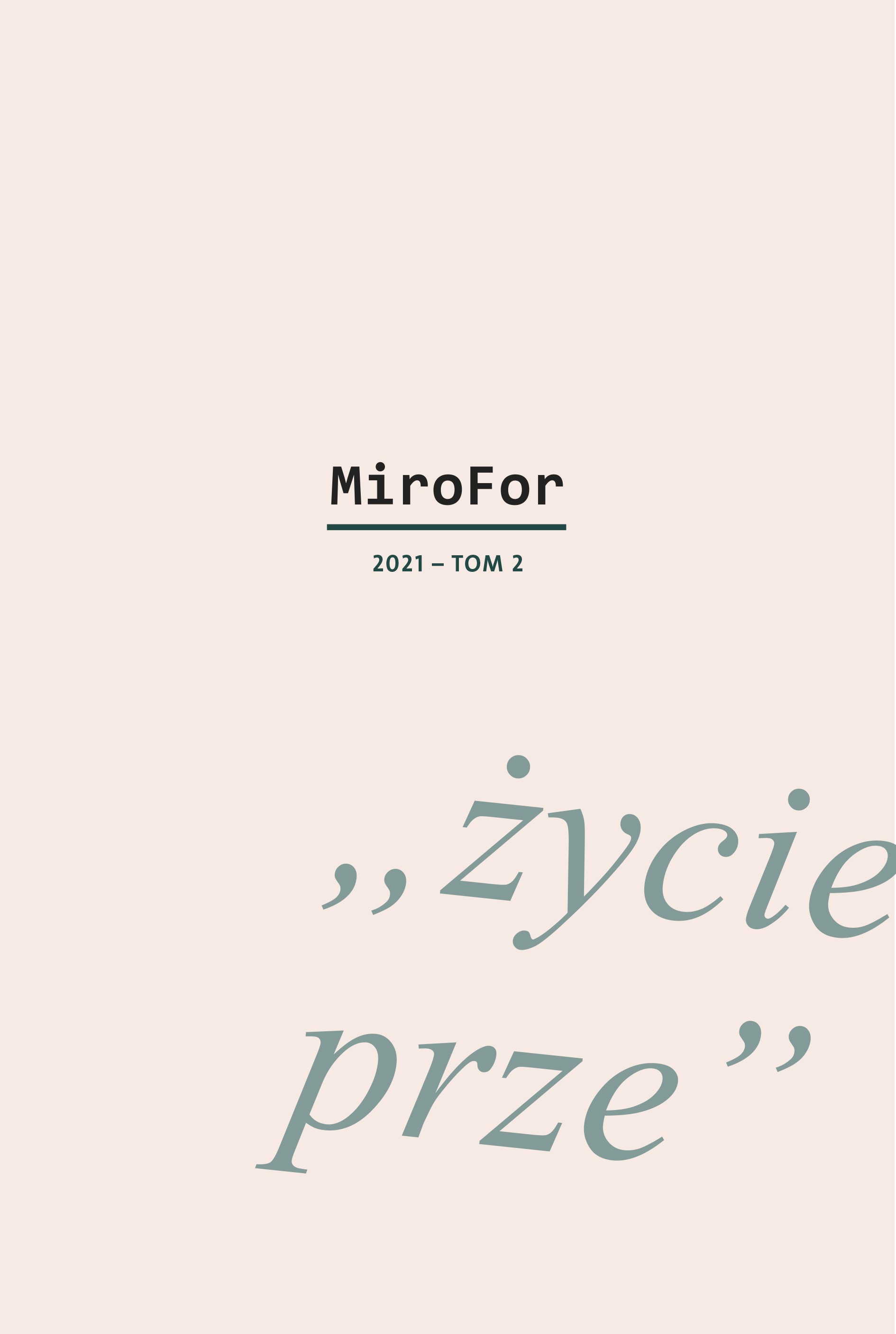 MiroFor 2021 / tom 2
