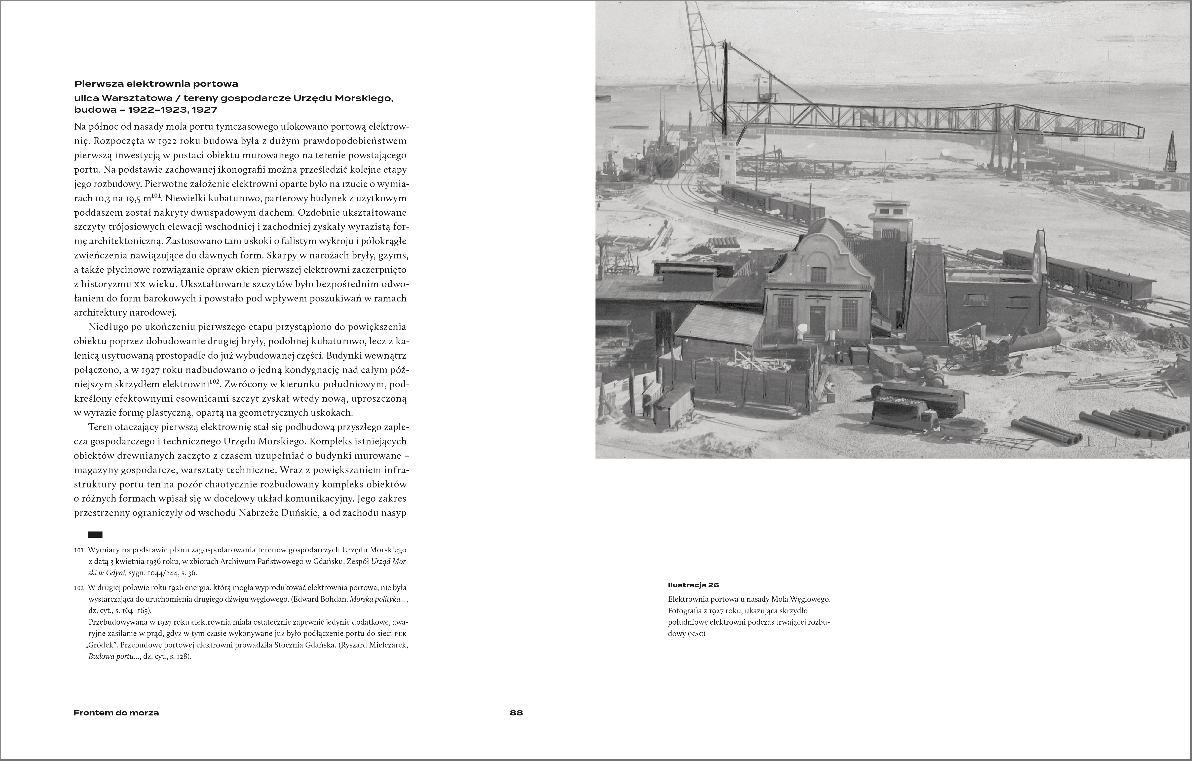 Frontem do morza. Plan, budowa i architektura portu w Gdyni