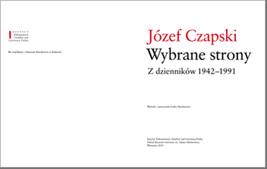 Wybrane strony. Z dzienników 1942–1991